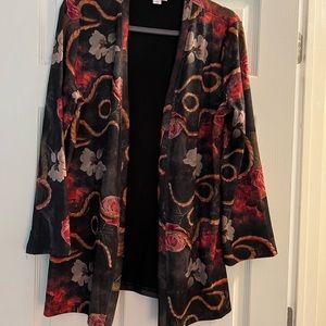 Boutique jacket!  Vibrant colors!